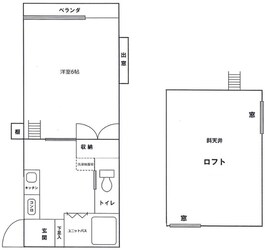 OMハイツの物件間取画像